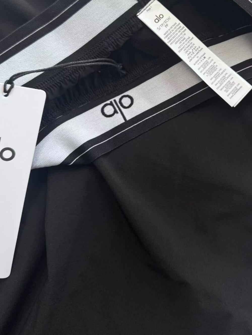 ALO Yoga🤗💕Black Straight-leg Suit Up Trouser, Brand New Regular 30" - Picture 4 of 7